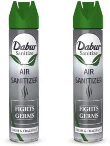 Dabur Sanitize Air Sanitizer Spray 2 x Rs 330 flipkart dealnloot