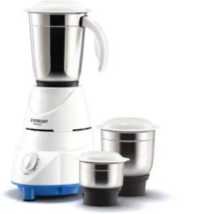 Eveready MG500i 500 W Mixer Grinder White Rs 1249 flipkart dealnloot