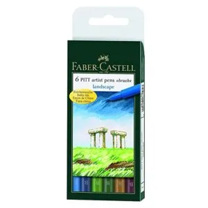 Faber Castell Pitt Artist Landscape Color Pen Rs 420 amazon dealnloot