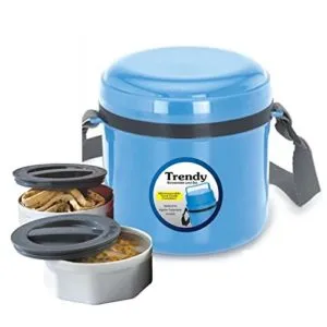 Go Hooked Trendy 2 Containers Lunch Box Rs 318 amazon dealnloot