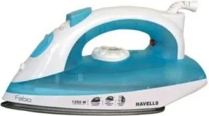 Havells fabio 1250 W Steam Iron Blue Rs 999 flipkart dealnloot