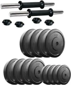 Headly DM 24KG COMBO16 Adjustable Dumbbell 24 Rs 934 flipkart dealnloot