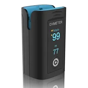 Hesley Pulse Oximeter Fingertip Oxygen Saturation Monitor Rs 3699 amazon dealnloot