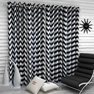 Home Sizzler 4 Piece Eyelet Polyester Long Rs 420 amazon dealnloot