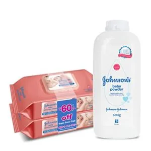 Johnson s Baby Wipes Pack of 2 Rs 420 amazon dealnloot