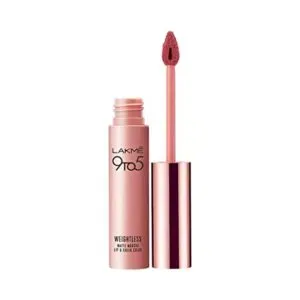 Lakme 9 to 5 Weightless Mousse Lip Rs 280 amazon dealnloot
