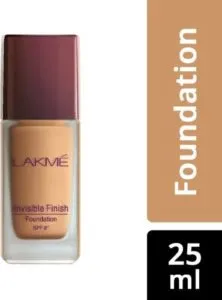 Lakme Invisible Finish SPF 8 Foundation Shade Rs 143 flipkart dealnloot