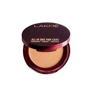 Lakmé All In One Pan Cake Natural Rs 110 amazon dealnloot