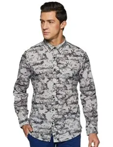 Lee Cooper Men s Printed Regular Fit Rs 300 amazon dealnloot