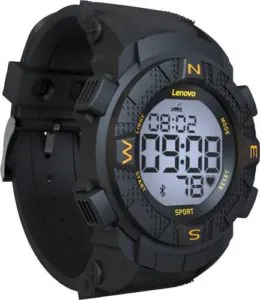 Lenovo Ego Smartwatch Black Strap Regular Rs 1169 flipkart dealnloot