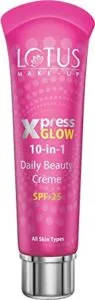 Lotus Make up Xpress Glow 10 in Rs 172 amazon dealnloot