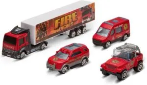 Miss Chief Fire Truck Vehicle Container Car Rs 349 flipkart dealnloot