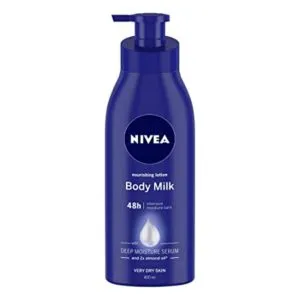 NIVEA Nourishing Body Milk 400ml Rs 209 amazon dealnloot