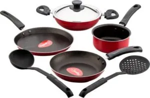 Pigeon Pigeon Favourite 7pcs gift set Cookware Rs 1049 flipkart dealnloot