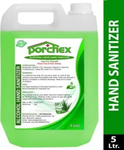 Porchex Aloe Vera Based Liquid 72 Alcohol Rs 899 flipkart dealnloot