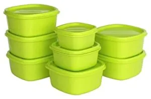Princeware 5709 GN Plastic Storage Container Set Rs 116 amazon dealnloot