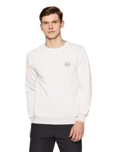 Qube By Fort Collins Men s Sweatshirt Rs 247 amazon dealnloot