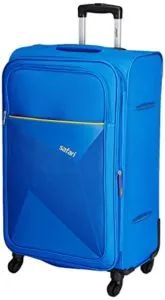 Safari Polyester 79 cms Blue Softsided Check Rs 2999 amazon dealnloot
