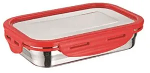 Signoraware Lock n Store Steel Rectangular with Rs 177 amazon dealnloot