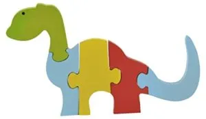 Skillofun Wooden Take Apart Puzzle Large Dinosaur Rs 136 amazon dealnloot
