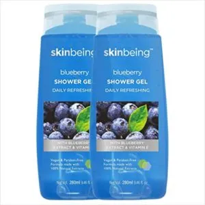 Skinbeing Blueberry Daily Refreshing Shower Gel 280 Rs 250 amazon dealnloot