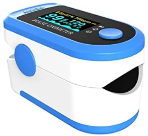 Smart SaverSky Blue Digital Finger Pulse Oximeter