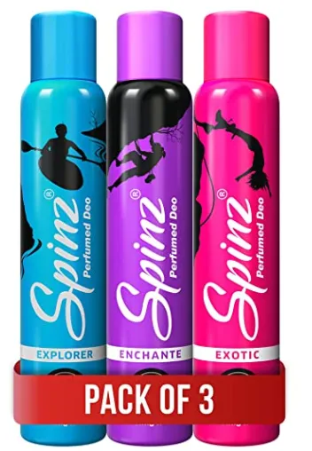 Spinz Deo, 150ml (Buy 2 Get 1 Free)