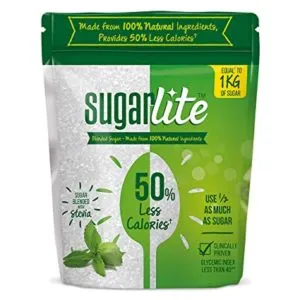 Sugarlite 50 Less calories Sugar Pouch 500 Rs 49 amazon dealnloot