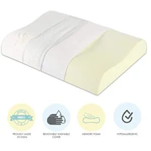The White Willow Cervical Orthopedic Memory Foam Rs 919 amazon dealnloot