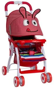 Toyzone Giggling Baby Stroller Red Rs 1165 amazon dealnloot