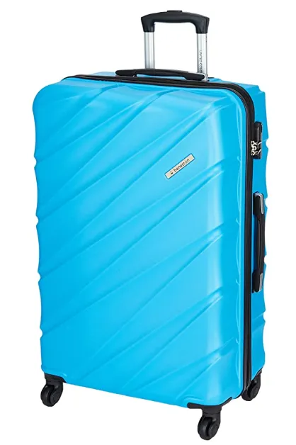 United Colors of Benetton Roadster Hardcase Luggage ABS 77 cms Sky Blue Hardsided Check-in Luggage