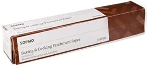 Amazon Brand Solimo Baking Paper Cooking Parchment Rs 78 amazon dealnloot