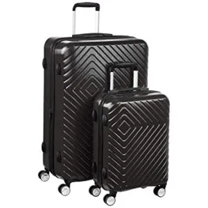AmazonBasics Geometric Luggage 2 piece Set 55cm Rs 4095 amazon dealnloot