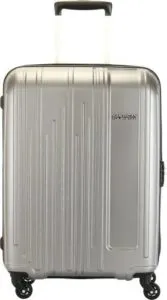 American Tourister HAMILTON SPINNER 55 cm SLIVER Rs 2049 flipkart dealnloot