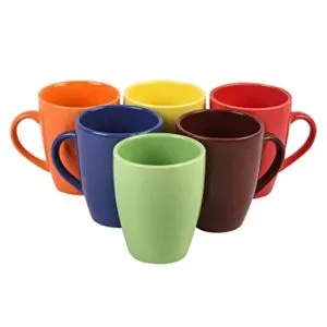 Anwaliya Janus Series Ceramic Coffee Mugs 6 Rs 299 amazon dealnloot