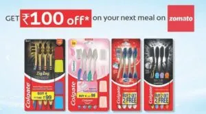 Colgate zomato offer