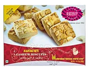 Karachi Bakery Cashew Biscuits 400g Rs 130 amazon dealnloot