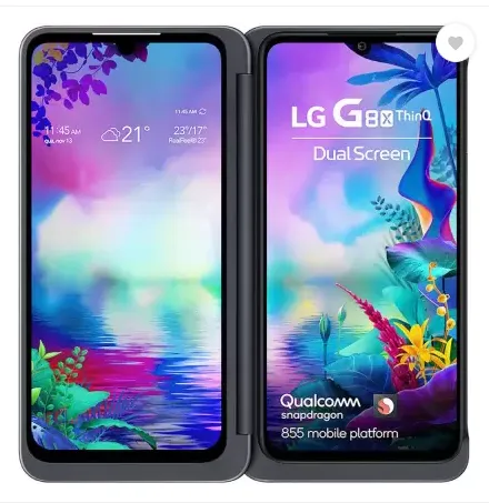 LG G8X (Black, 128 GB)  (6 GB RAM)