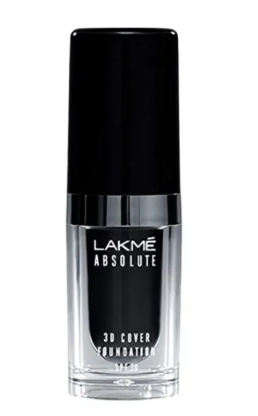 Lakme Absolute 3D Cover Foundation, Cool Walnut, 15 ml