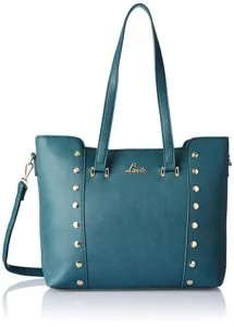 Lavie Roth Women s Tote Bag Teal Rs 859 amazon dealnloot