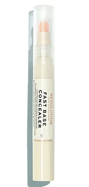 Makeup Revolution Fast Base Concealer C1, Beige, 4.5ml