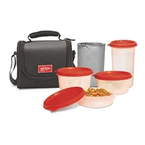 Milton Full Meal Combo 3 Containers Lunch Rs 350 amazon dealnloot