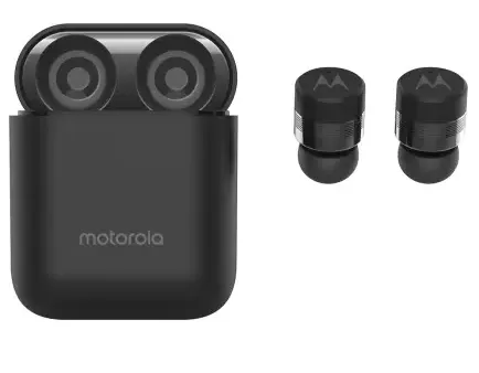 Motorola Vervebuds 110(TWS) Bluetooth Headset  (Black, In the Ear)