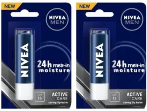 NIVEA MEN Men Active Care Lip Balm Rs 140 flipkart dealnloot