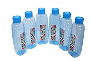 Nayasa Superplast Woody Plastic Water Bottle Set Rs 198 amazon dealnloot