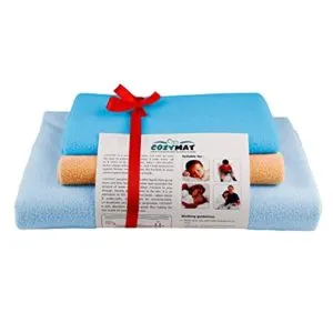 Newnik Reusable Absorbent Sheets Underpads Combo Sky Rs 465 amazon dealnloot