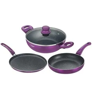 Prestige Omega Deluxe Metallica BYK Aluminium Cookware Rs 1399 amazon dealnloot