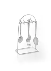 Profusion Stainless Steel Cutlery Stand Spoon Holder Rs 130 amazon dealnloot
