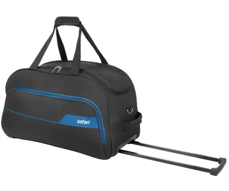 Safari LIRA 65 RDFL Duffel Strolley Bag (Black)
