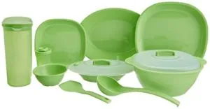 Signoraware Square Dinner Set 38 Pieces Parrot Rs 1334 amazon dealnloot